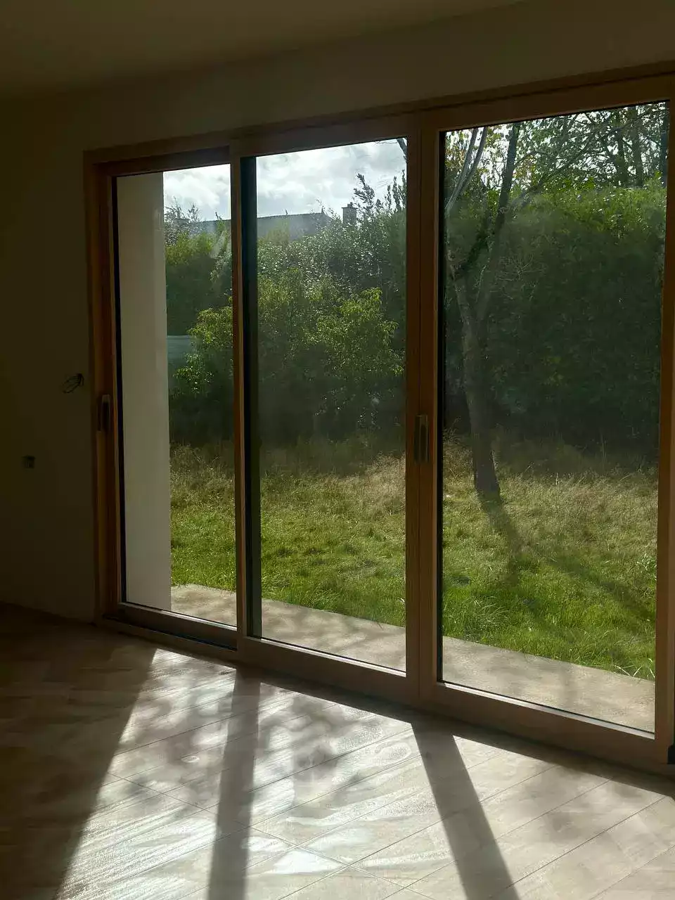 Coulissante Baie vitré maison rénovation Mixte Bois-alu MéO