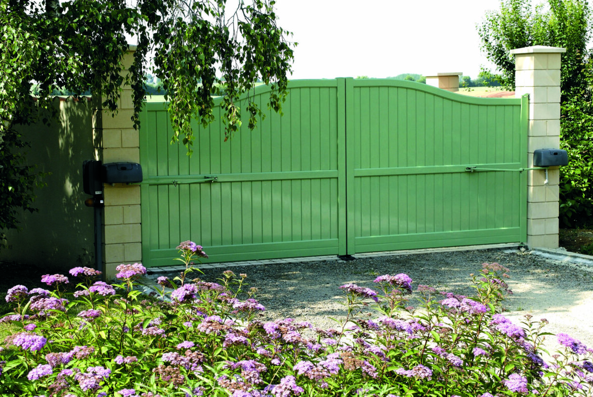 Portail aluminium battante à rennes