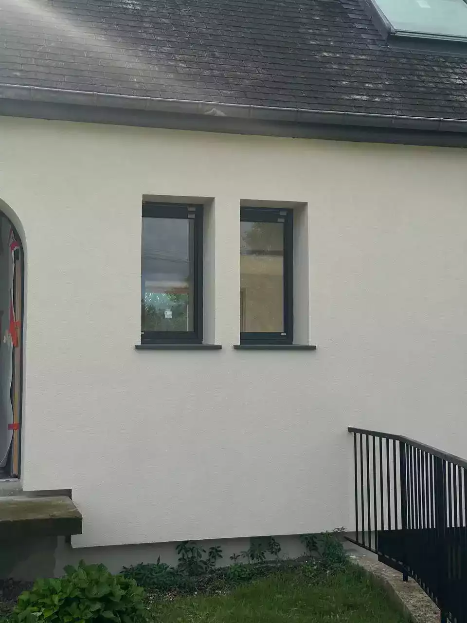 Fenêtres 1 vantaux maison rénovation Mixte Bois-alu MéO