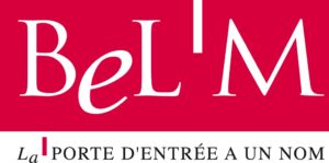 logo Bel'm fabricant français des portes d'entrée en aluminium , bois, acier