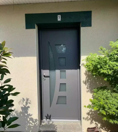 porte d'entrée en aluminium K-Line