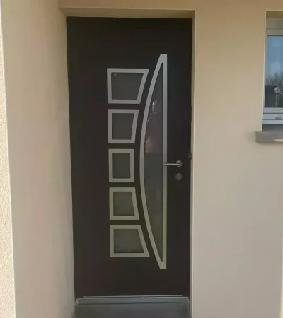 porte d'entrée K-Line alu avec vitrage
