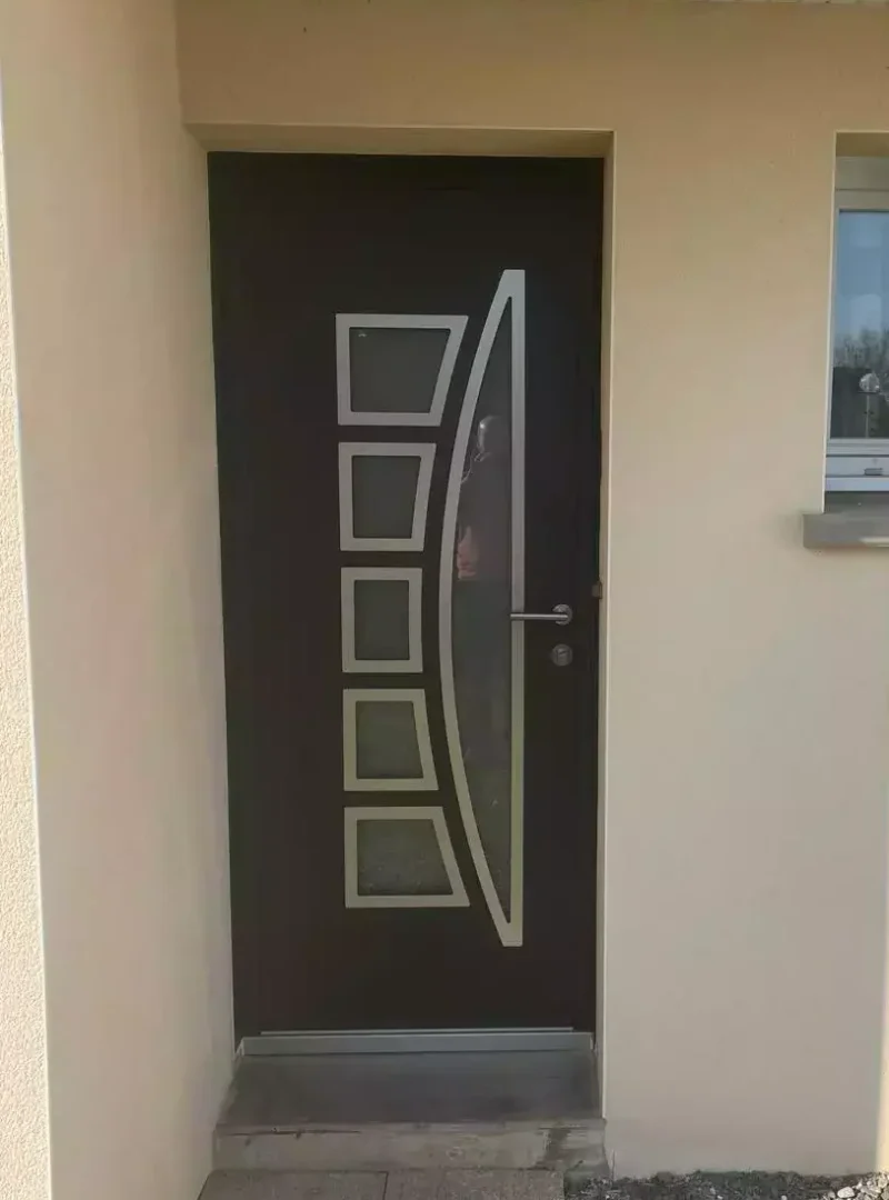 porte d'entrée K-Line alu avec vitrage