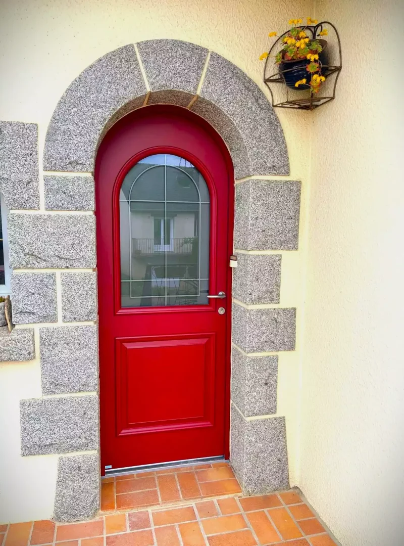 porte d'entrée en alu Zilten