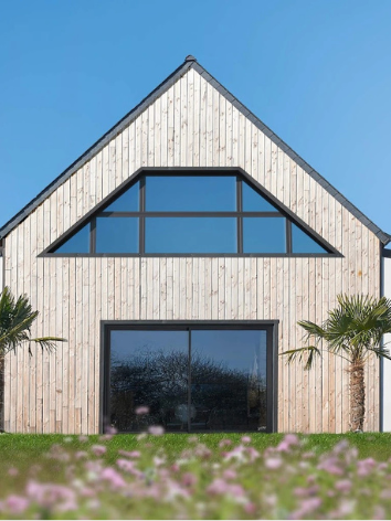 Fenêtres en alu en construction RAL 2900