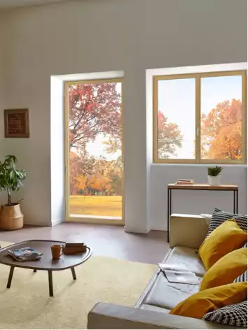 Fenêtres en Mixte Bois/Alu Méo