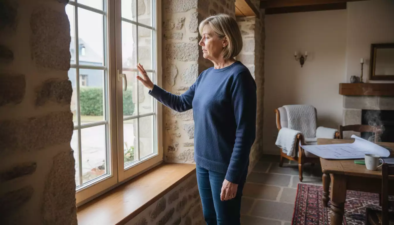 froid près de la fenêtre malgré le double vitrage