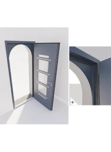 porte d'entrée Zilten le coin mouchoir