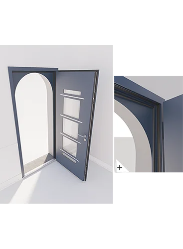 porte d'entrée Zilten le coin mouchoir