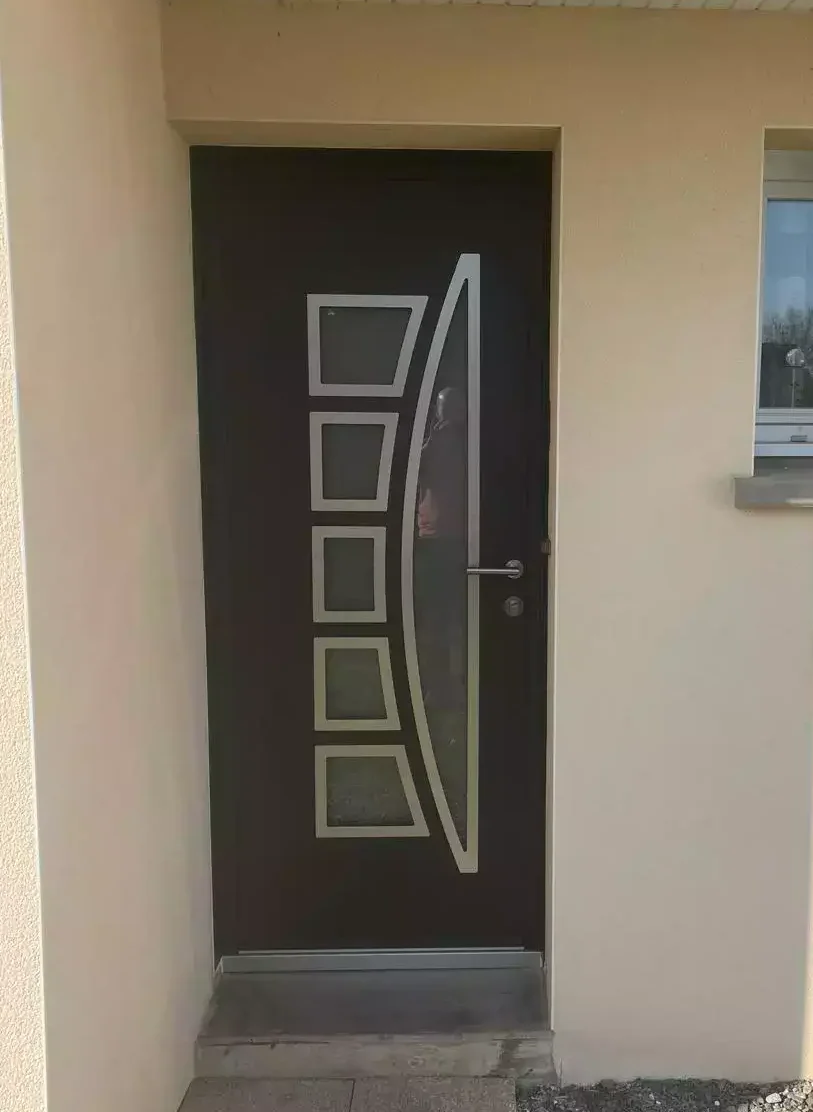 porte d'entrée K-Line alu avec vitrage