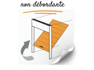 porte de garage basculante non débordante